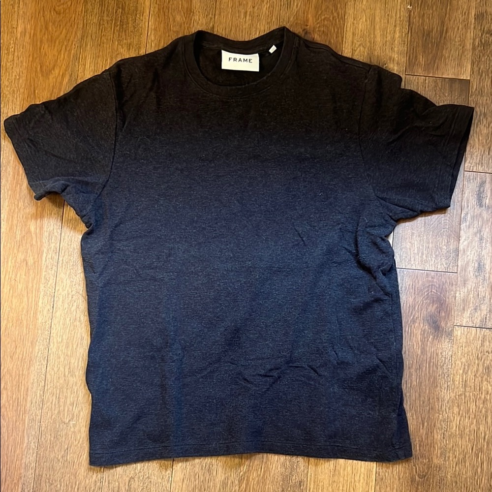 Frame Denim Men's Charcoal T-Shirt soze L